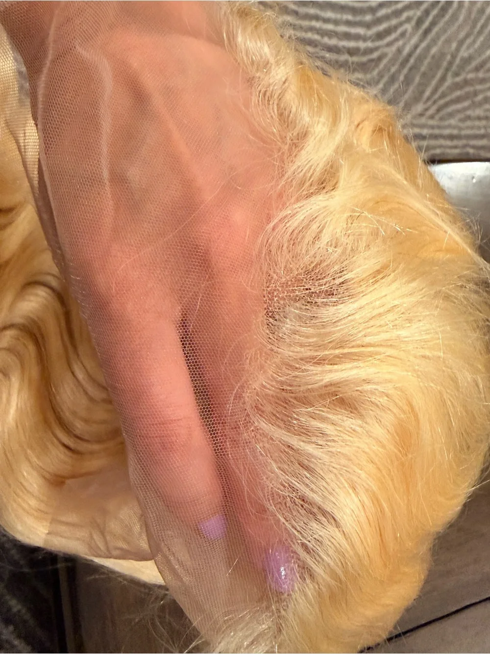 30” Blonde #613 Body Wave Human Hair Wig 13x4 HD Lace Front 200% Density #224